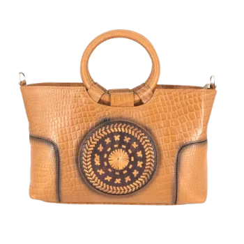 Sun Tan Color Handcrafted Ladies Bag